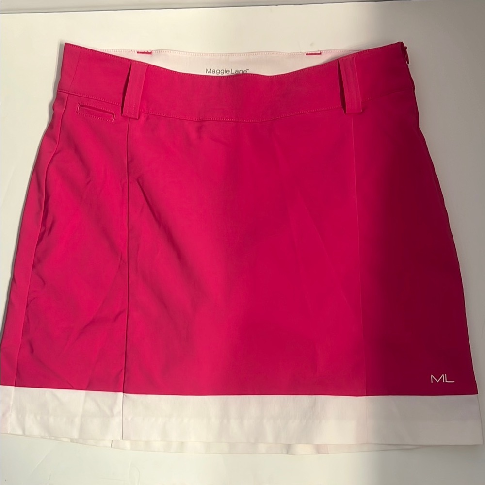 Maggie Lane Pink Golf Skort Skirt
